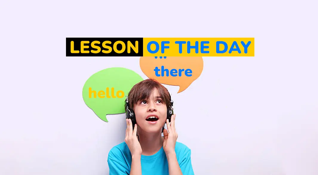 bonjour en anglais