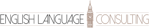 Logo English Language Consulting horizontal full