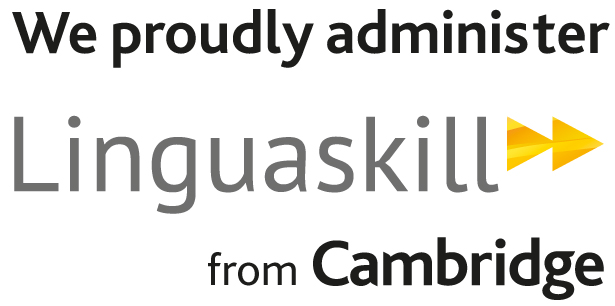 We Proudly Administer Linguaskill Logo RGB 1