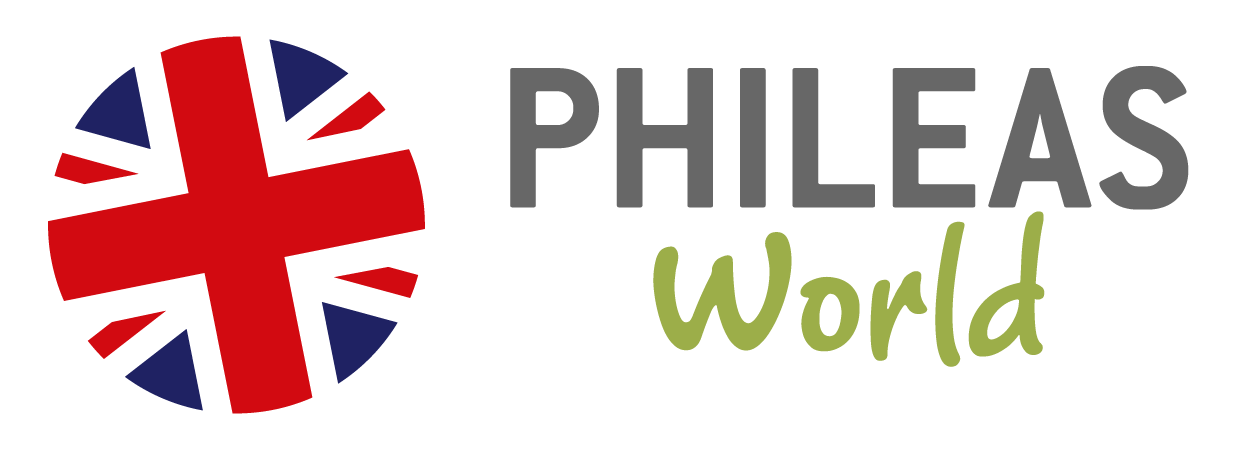 logo phileas world cours d anglais sur mesure 1